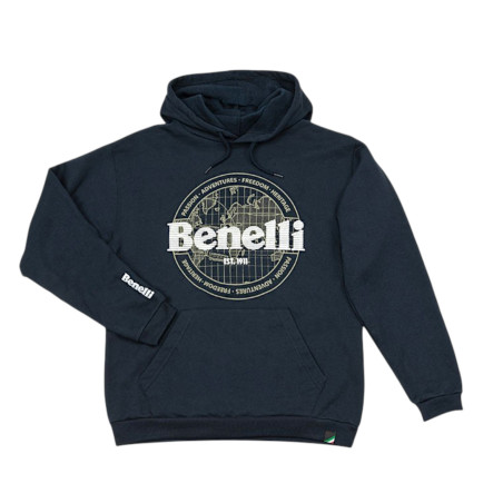 BENELLI MĖLYNAS TAMSI MĖLYNAS DŽEMPERIS SU GOBTUVU XL DYDIS