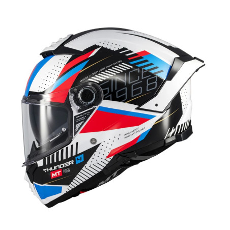 MT THUNDER 4 SV LUMINENCE A7 helmet glossy, size M