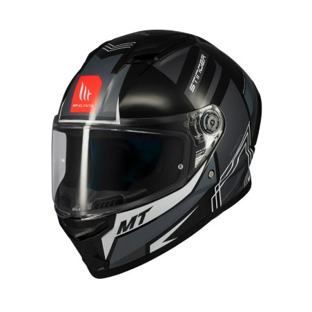 MT STINGER 2 TRON B12 helmet glossy, size M