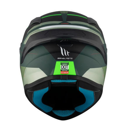 MT TARGO S KAY C6 helmet matte / FLUO