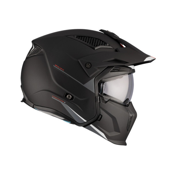 MT STREETFIGHTER SV S black matte helmet, size XL