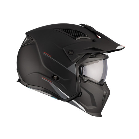 MT STREETFIGHTER SV S black matte helmet, size XL