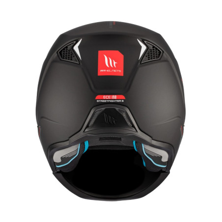MT STREETFIGHTER SV S black matte helmet, size XL