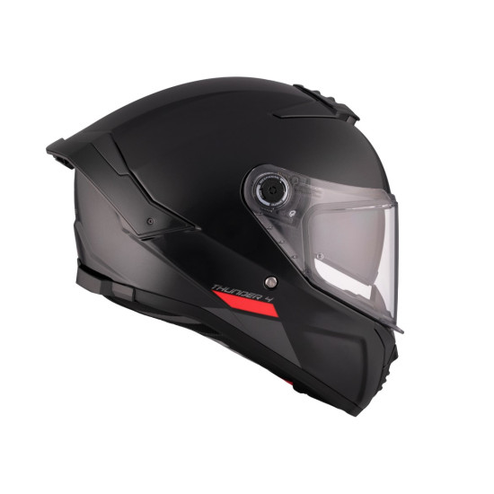 MT THUNDER 4 SV SOLID helmet black glossy