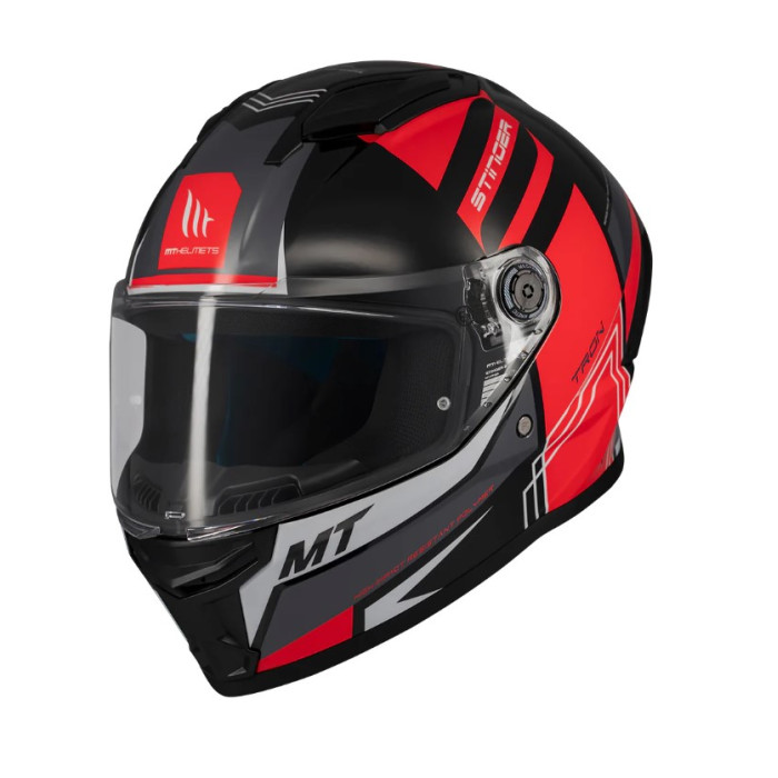 MT STINGER 2 TRON B15 helmet glossy