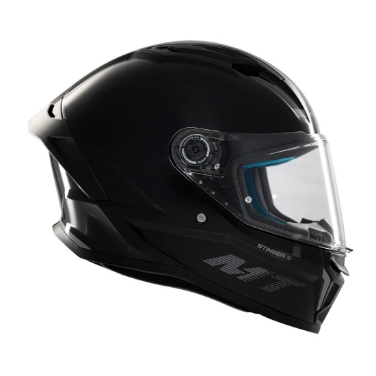 MT STINGER 2 SOLID A11 helmet black glossy, size S