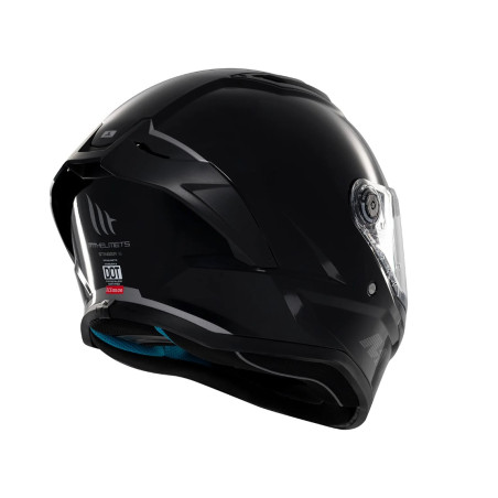 MT STINGER 2 SOLID A11 helmet black glossy, size S