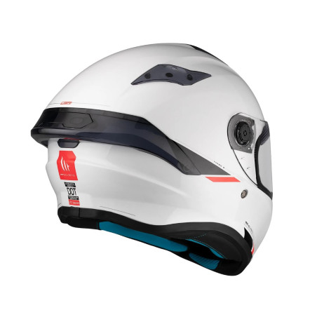 MT TARGO S SOLID helmet white glossy