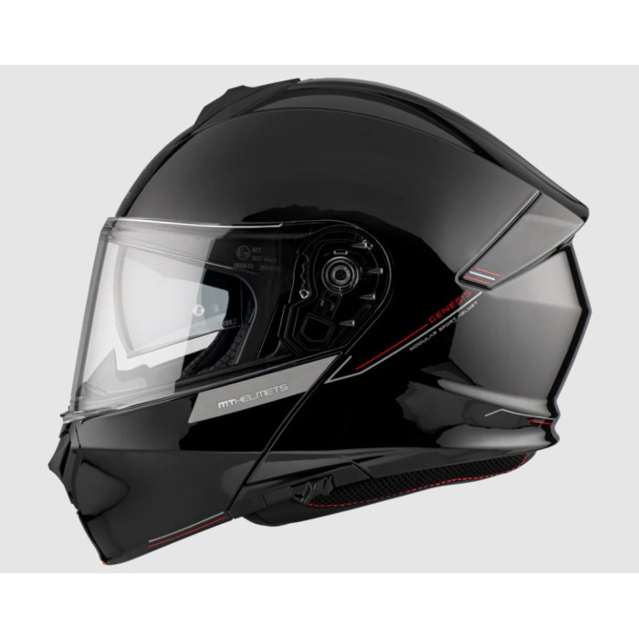 MT GENESIS SV SOLID flip-up helmet, glossy