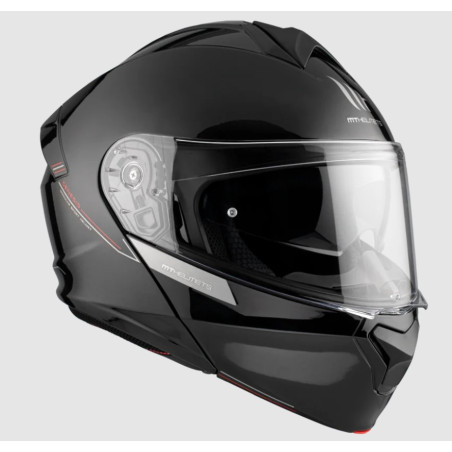 MT GENESIS SV SOLID flip-up helmet, glossy