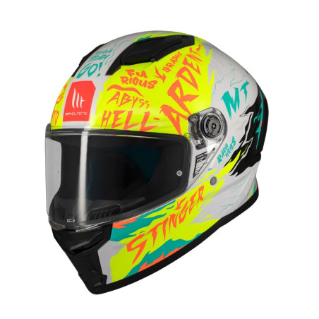 MT STINGER 2 ARDENT A3 helmet glossy / FLUO