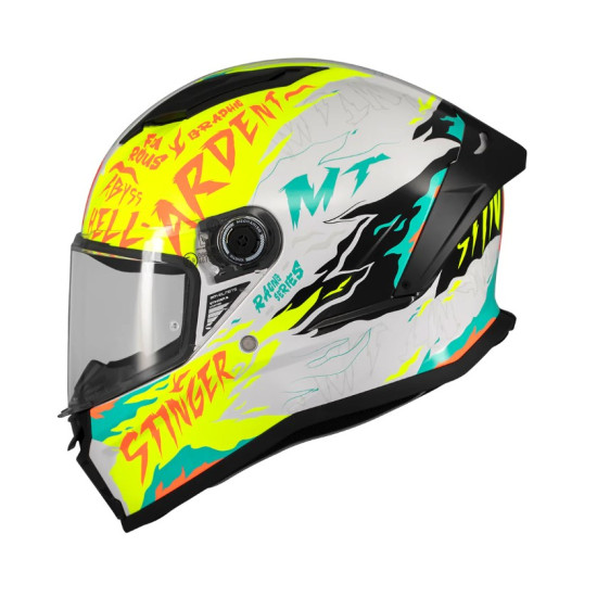 MT STINGER 2 ARDENT A3 helmet glossy / FLUO