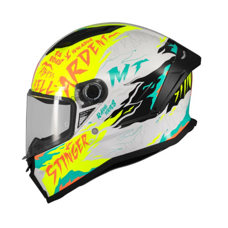 MT STINGER 2 ARDENT A3 helmet glossy / FLUO