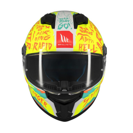 MT STINGER 2 ARDENT A3 helmet glossy / FLUO
