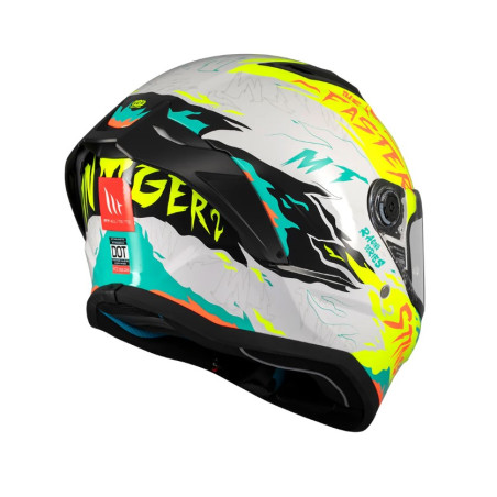 MT STINGER 2 ARDENT A3 helmet glossy / FLUO