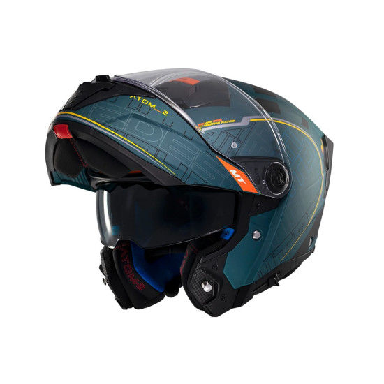 MT ATOM 2 SV DESTINY C6 flip-up helmet, matte