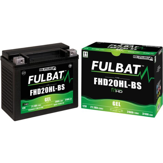 FULBAT FHD20HL-BS BE PRIEŽIŪROS GELIO AKUMULIATORIUS