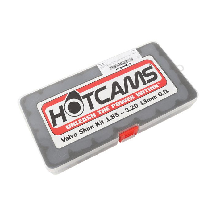 HOT CAMS valve adjustment tablets 13mm from 1.85 to 3.20 CO 0.05 set