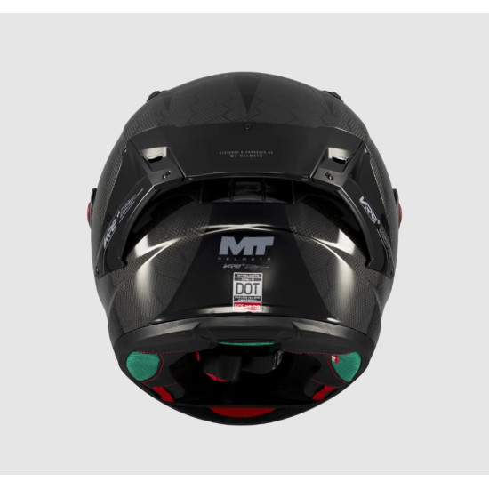 MT KRE+ S Pure / A1 CARBON glossy helmet
