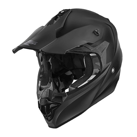 KAPPA šalmas KV49 EVO SOLID CROSS spalva: juoda matinė/pilka, dydis: 63 / XXL (ECE 22R06)