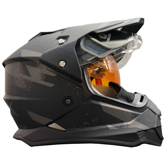 Timeless SnowTrail Chaos helmet with heated glass, XL