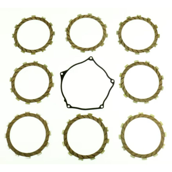 ATHENA 9 clutch discs with clutch cover gasket KAWASAKI KX 250F '17-'19
