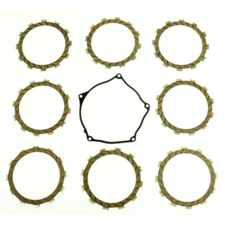 ATHENA 9 clutch discs with clutch cover gasket KAWASAKI KX 250F '17-'19