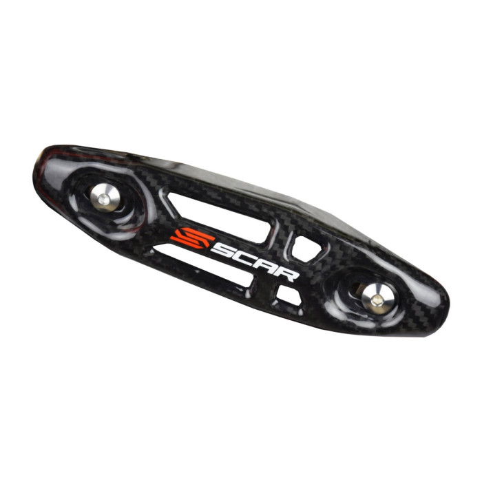 SCAR RACING UNIVERSAL CARBON exhaust elbow protection 4T