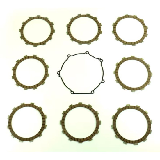 ATHENA clutch discs with clutch cover gasket KAWASAKI KLX 450R '08-'20, KX 450F '06-'15