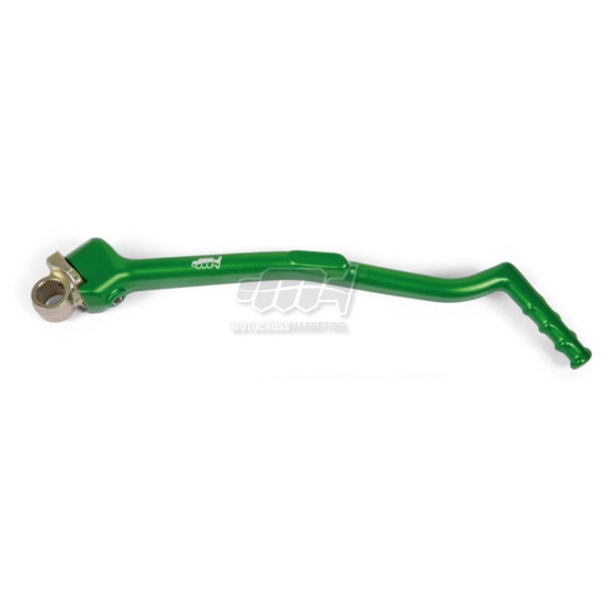 MC kickstand aluminum color green KAWASAKI KXF 450 16-17