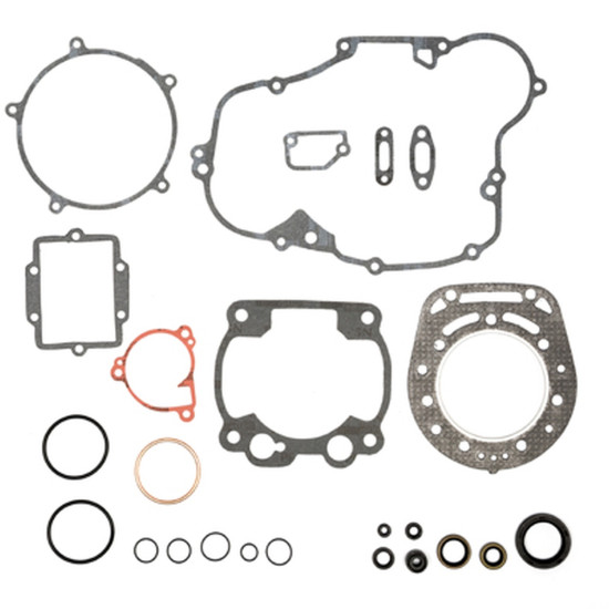 PROX gasket set with engine oil seal set KAWASAKI KX 500 '89-'04
