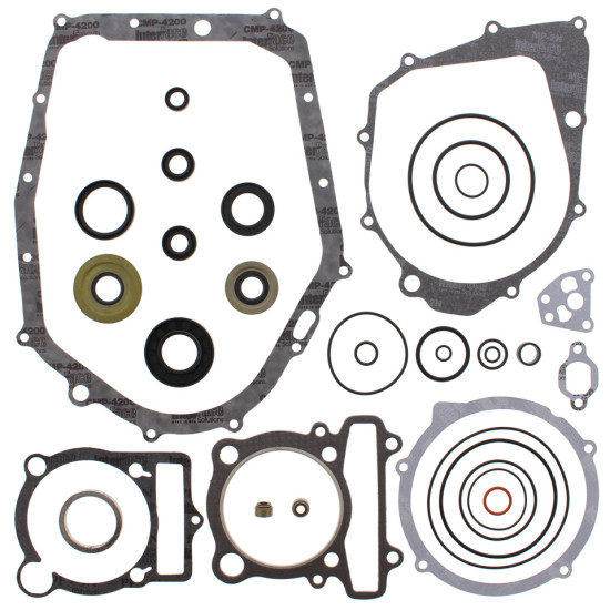 WINDEROSA (VERTEX) gasket set YAMAHA YFM350 RAPTOR 04-13, YFM350 WARRIOR 87-04 (with engine oil seals)