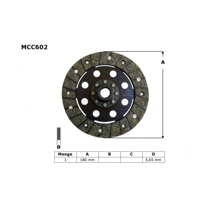 TRW LUCAS clutch discs BMW R 850 GS / R / RT 97-99, R 1100 GS 93-99, K 100 LT / RS / RT 83-91, K 1100 LT / RS 92-98, R 1100 R