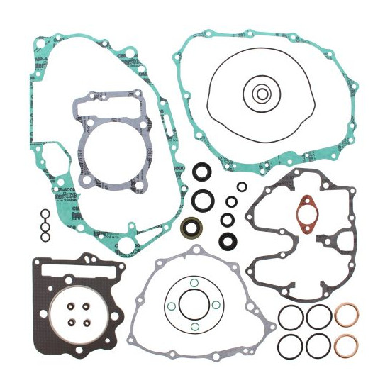 WINDEROSA (VERTEX) engine gasket set with oil seals HONDA XR400R 96-98