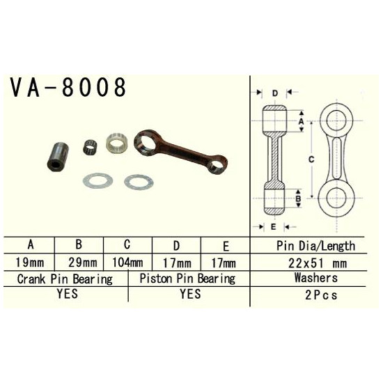 VESRAH connecting Rod...