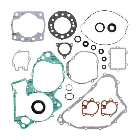 WINDEROSA (VERTEX) engine gasket set with oil seals HONDA CR250R 02-04
