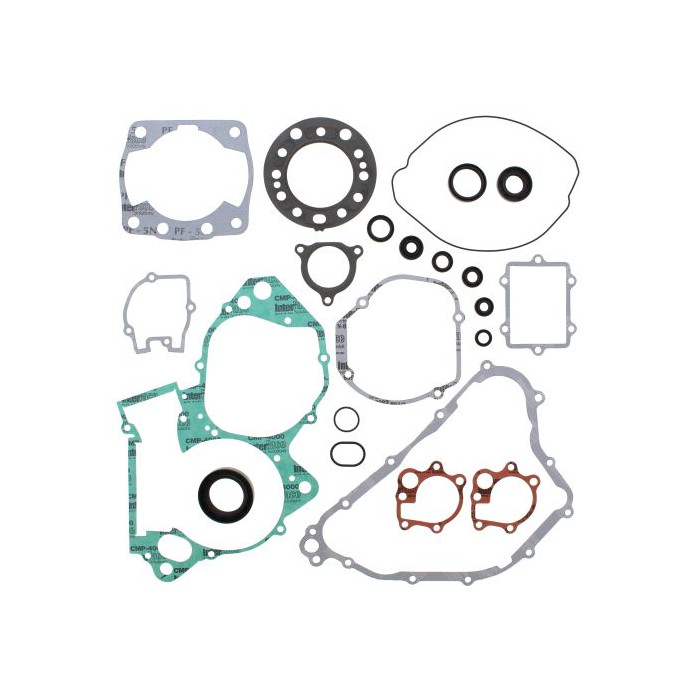 WINDEROSA (VERTEX) engine gasket set with oil seals HONDA CR250R 02-04