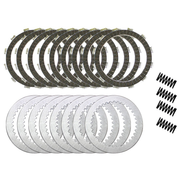 PSYCHIC discs, spacers and clutch springs (set) KTM EXC 400/450/530 09-11,EXCR 450 08-10, EXCR 530 08 (EBS5648)