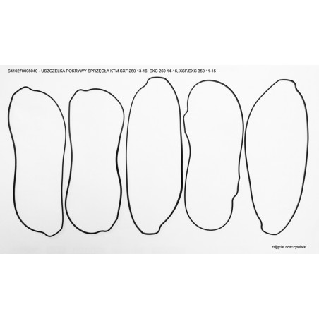 ATHENA clutch cover gasket KTM SXF 250 '13-'16, EXC 250 '14-'16, XSF/EXC 350 '11-'15 (outer O-RING)