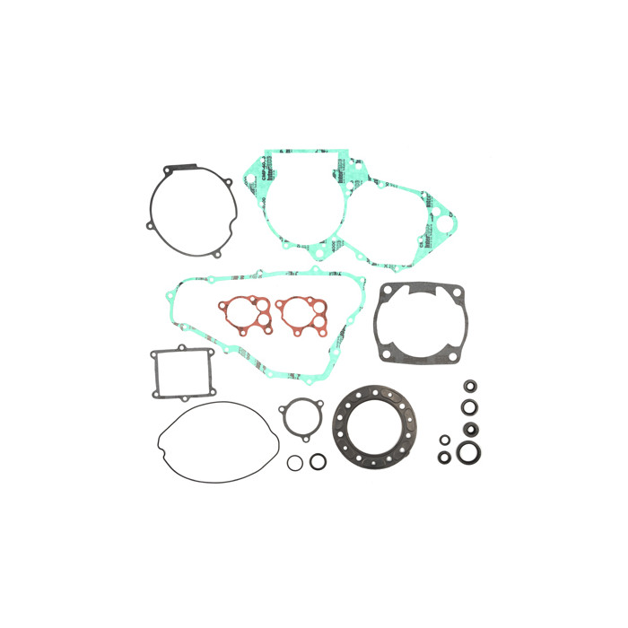 PROX gasket set with engine oil seal set HONDA CR 500 '89-01