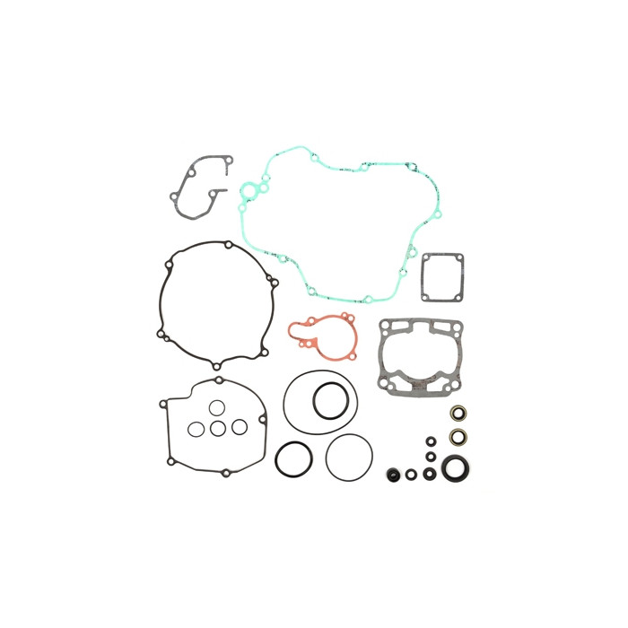 PROX gasket set with engine oil seal set KAWASAKI KX 125 '03-'08