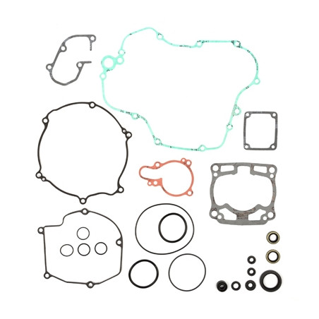 PROX gasket set with engine oil seal set KAWASAKI KX 125 '03-'08