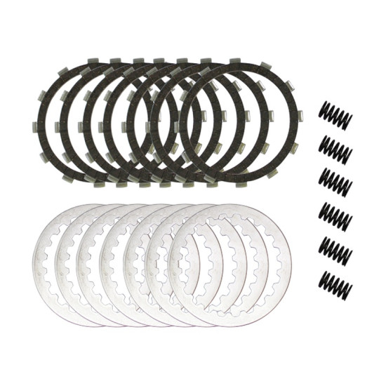 PSYCHIC discs, spacers and clutch springs (set) KTM 620 LC4 '99, 640 LC4 ADVENTURE/SUPERMOTO 03-06, 640 DUKE 98-