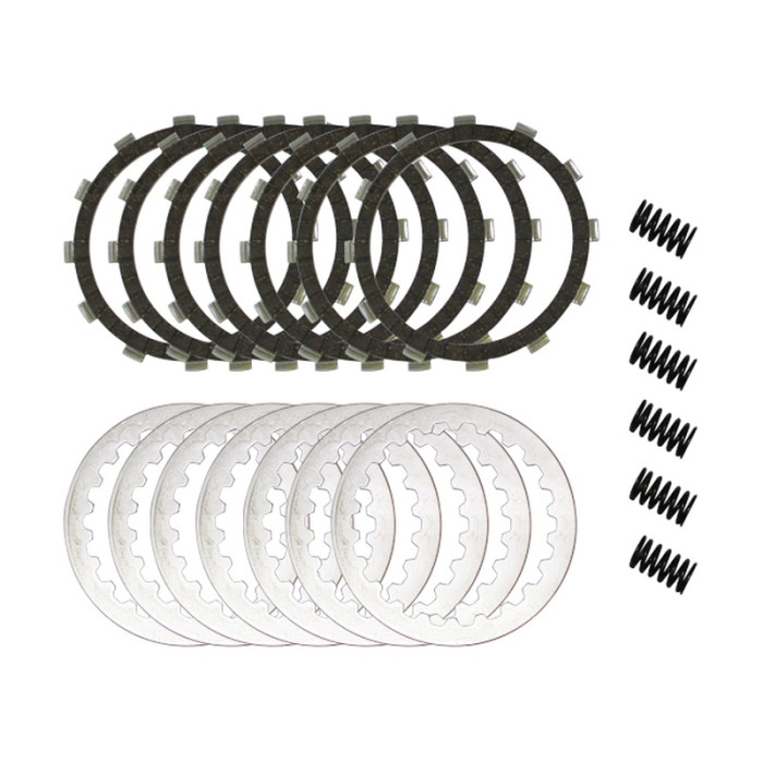 PSYCHIC discs, spacers and clutch springs (set) KTM 620 LC4 '99, 640 LC4 ADVENTURE/SUPERMOTO 03-06, 640 DUKE 98-