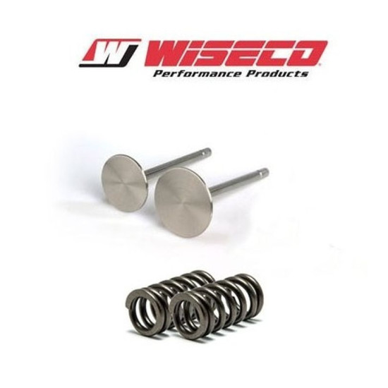 WISECO sale exhaust valve set steelCH + springs KAWASAKI KX 450F '06-'08, KFX450R '08-'10