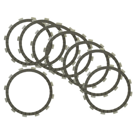 BRONCO clutch discs RACING KAWASAKI KFX 450R '07-'14 (F1729) (EBS4519R)