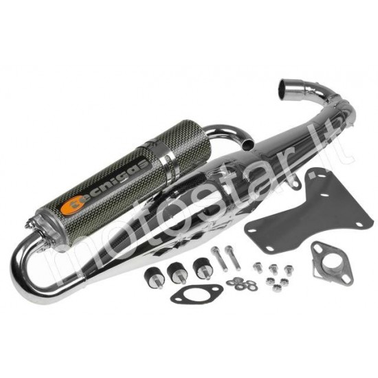 Tecnigas RS 2 Chrom Piaggio / Gilera 125 - 180cc muffler