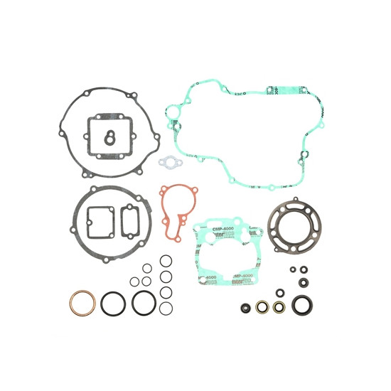 PROX gasket set with engine oil seal set KAWASAKI KX 125 '95-'97