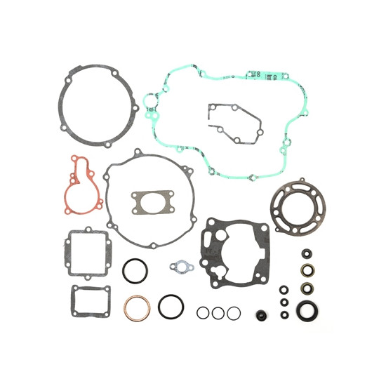 PROX gasket set with engine oil seal set KAWASAKI KX 125 '98-'00