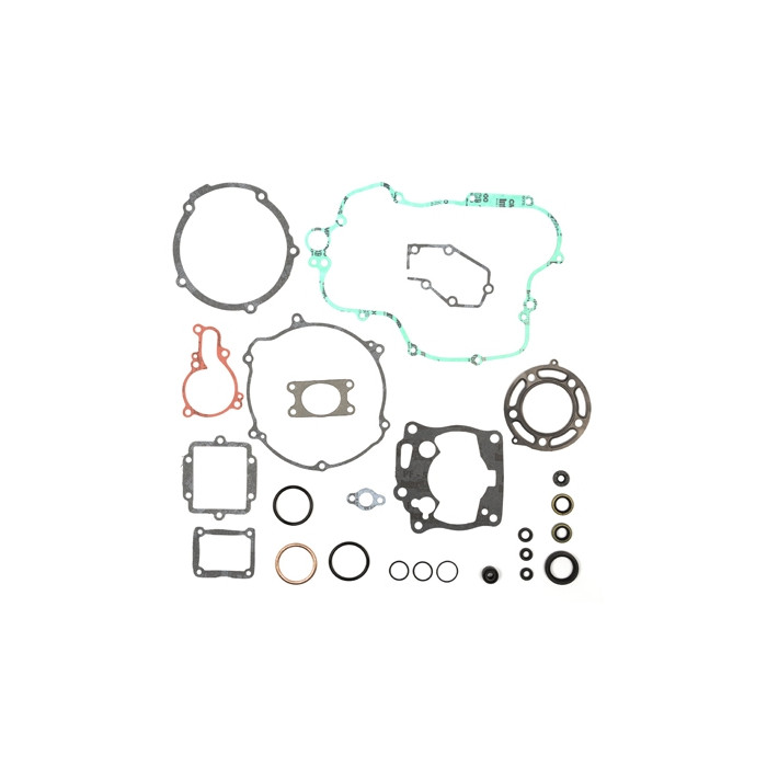 PROX gasket set with engine oil seal set KAWASAKI KX 125 '98-'00